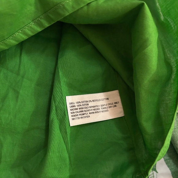 Kate Spade Green and White Floral Mini Dress - Picture 8 of 8